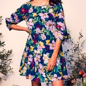 happy nature maxi dress NWT Happy Nature floral print wrap maxi dress size XS